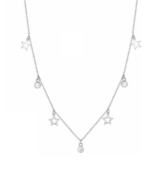 Bezel Star Celestial Fashion Necklace